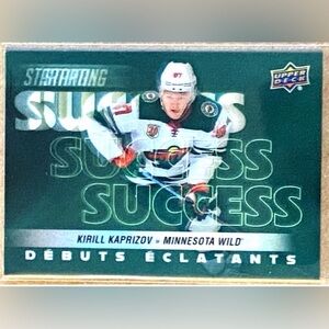 2024-25 UD TIM HORTONS STARTING SUCCESS - KIRILL KAPRIZOV -SS-9 RETROSPECTIVE